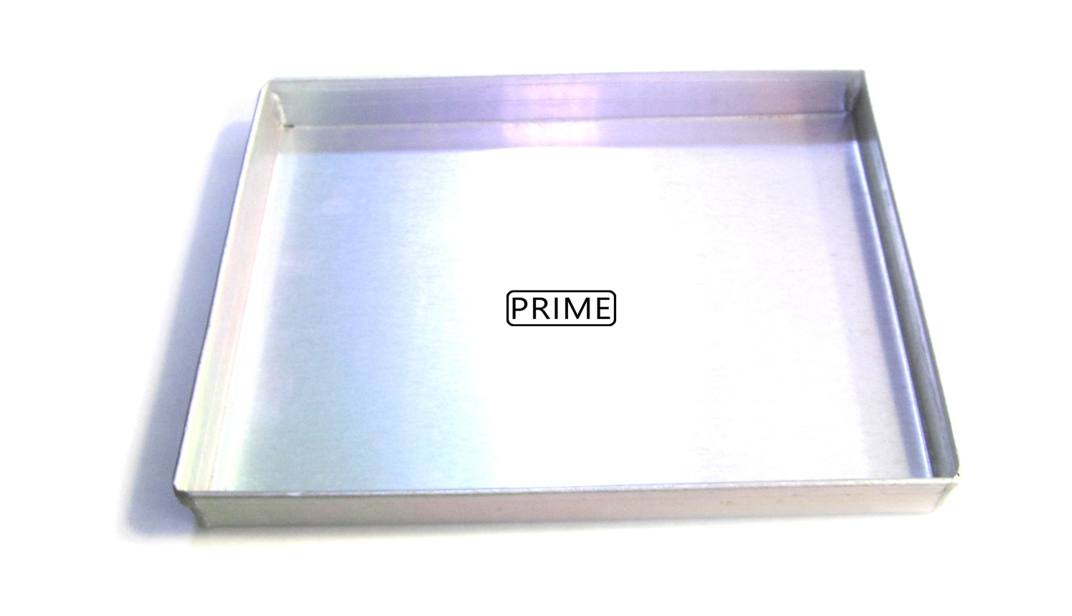 Aluminium Baking and Roasting Tray for Oven (Silver) 1 inch deep