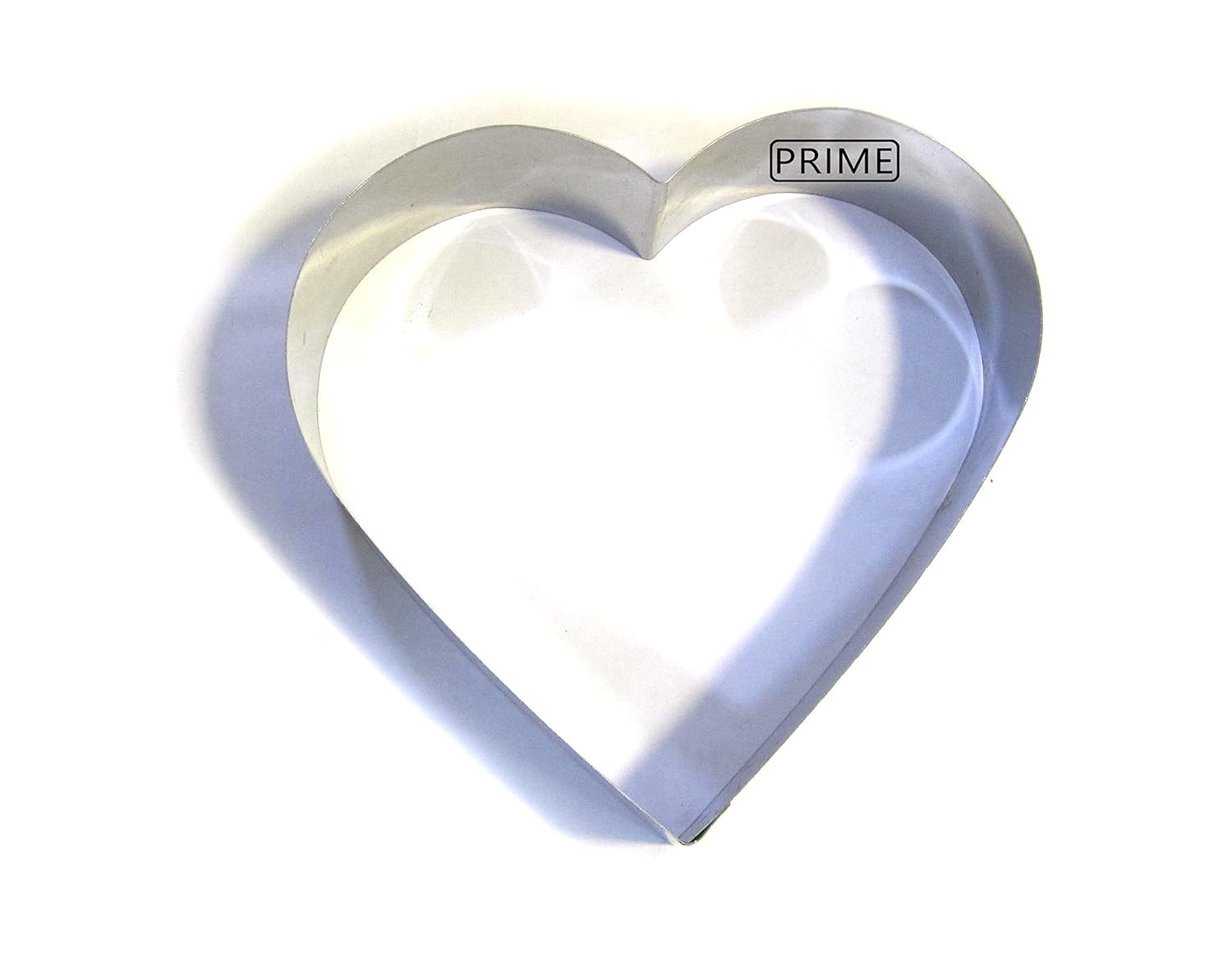 Stainless Steel Heart Shaped Cut Out Fondant Cake/Pizza Base Baking Cutter (6 Inch)