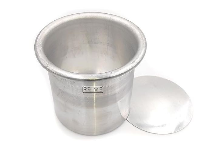 Round Removable Bottom Cake pan, Loose Base tin  for Oven(4 Inch Diameter, 4 inch deep)