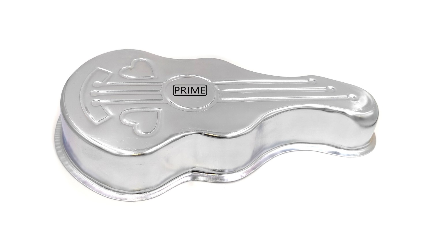 Guitar Shape Baking Aluminium Cake Mould for Oven